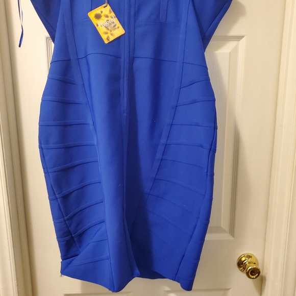 HYBRID & COMPANY Structured Seaming Strapless last chance - Picture 7 of 12